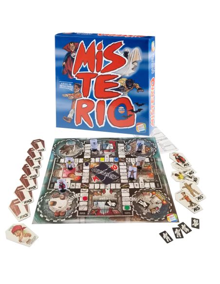 Juego De Mesa Misterio Edad +6 Años