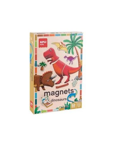 Juego Educativo Magnets Dinosaurios Apli Kids