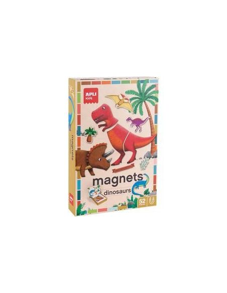 Juego Educativo Magnets Dinosaurios Apli Kids