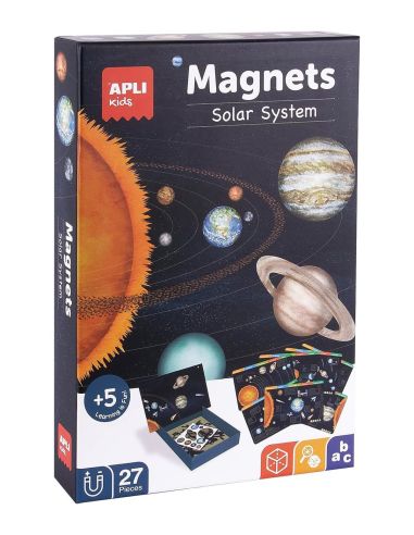 Juego Educativo Magnets Sistema Solar Apli Kids