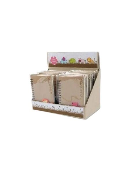 Bloc Espiral Fantasia Animales 105X135Mm Papel 70G/M2