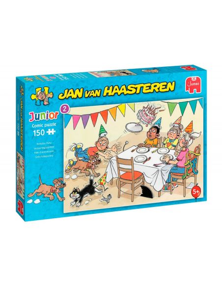 Puzle Jumbo Jan Van Haasteren Fiesta De Cumpleaños 150 Piezas