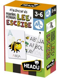 Juego Didactico Headu Flash Cards Pequeñas Pizarras Lee Y Escribe
