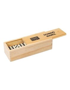 Domino Falomir Marfil En Caja De Madera