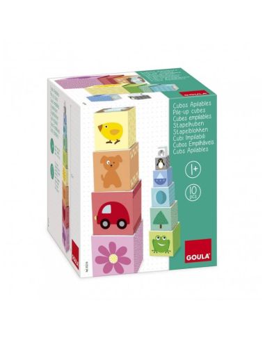 Juego Diset Didacticos Cubos Apilables 10