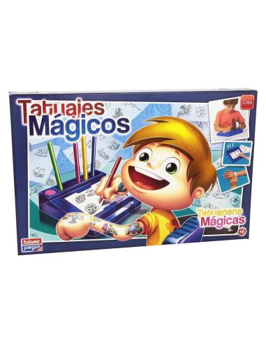 Juego De Mesa Falomir Tatuajes Magicos Infantil