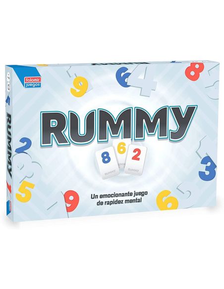 Juego De Mesa Falomir Rummy Junior
