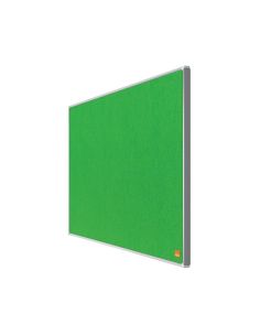 Tablero De Anuncios Nobo Impression Pro Fieltro Verde Formato Panoramico 32\" 710X400 Mm