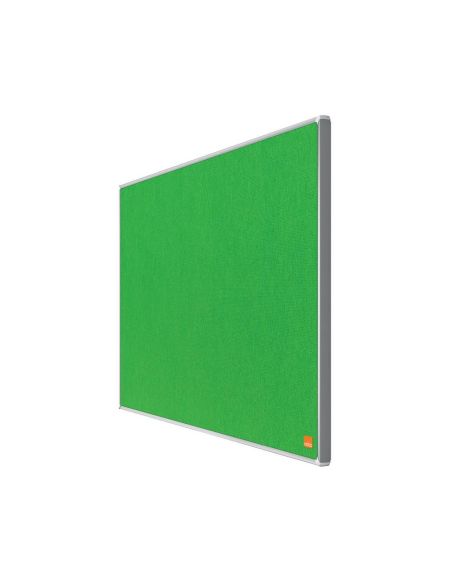 Tablero De Anuncios Nobo Impression Pro Fieltro Verde Formato Panoramico 32\" 710X400 Mm