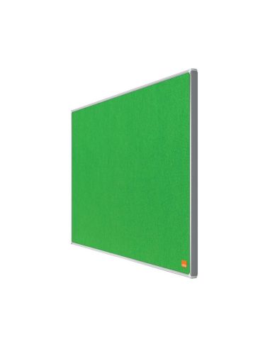 Tablero De Anuncios Nobo Impression Pro Fieltro Verde Formato Panoramico 55\" 1220X690 Mm