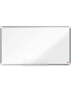Pizarra Blanca Nobo Premium Plus Acero Vitrificado Formato Panoramico 40\" Magnetica 890X500 Mm