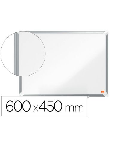 Pizarra Blanca Nobo Premium Plus Acero Vitrificado Magnetica 600X450 Mm