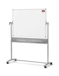 Pizarra Blanco Nobo Classic Nano Clean Doble Cara Movil Acero Magnetico 1500X1200 Mm