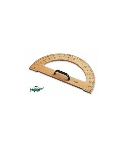 Semicirculo Madera Pizarra 38 Cm