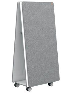 Sistema Movil Nobo Move&Meet 2 Pizarras Magneticas Con 2 Bandejas Para Accesorios 1800X900 Mm