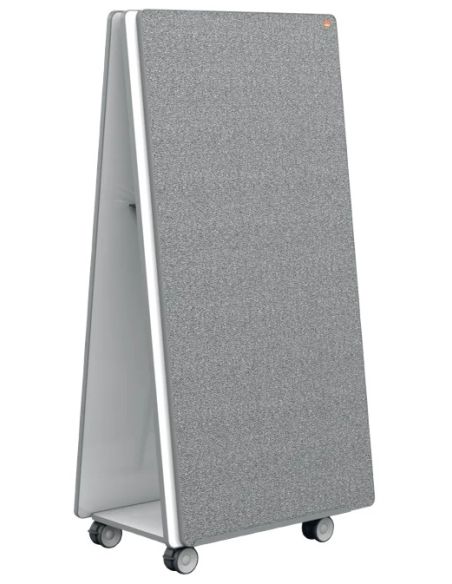 Sistema Movil Nobo Move&Meet 2 Pizarras Magneticas Con 2 Bandejas Para Accesorios 1800X900 Mm