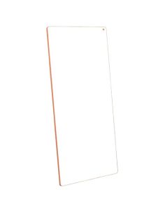 Pizarra Blanca Nobo Move&Meet Extraible Y Portatil Marco Naranja Doble Cara Magnetica 1800X900 Mm