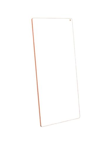 Pizarra Blanca Nobo Move&Meet Extraible Y Portatil Marco Naranja Doble Cara Magnetica 1800X900 Mm