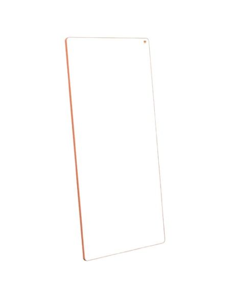 Pizarra Blanca Nobo Move&Meet Extraible Y Portatil Marco Naranja Doble Cara Magnetica 1800X900 Mm