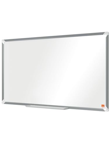 Pizarra Blanca Nobo Premium Plus Acero Lacado Formato Panoramico 40\" Magnetica 890X500 Mm