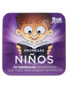 Promesas Para Niños (Caja Metálica De 50)