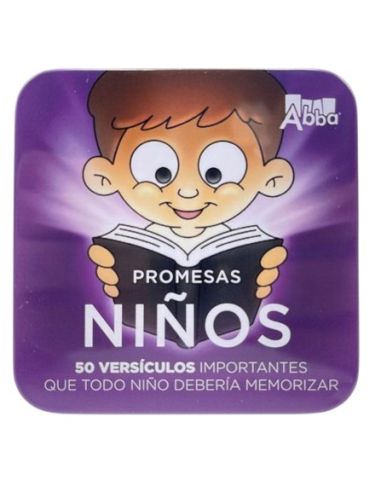 Promesas Para Niños (Caja Metálica De 50)