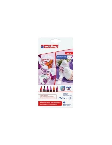 Rotulador Edding 4200 Porcelana Colores Surtidos Calidos