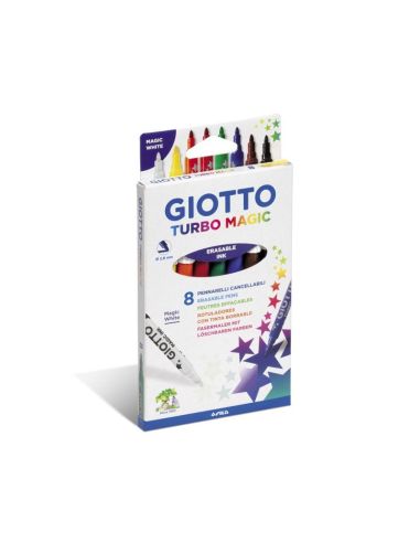 Rotulador Giotto Turbo Magic Estuche 8 Unidades