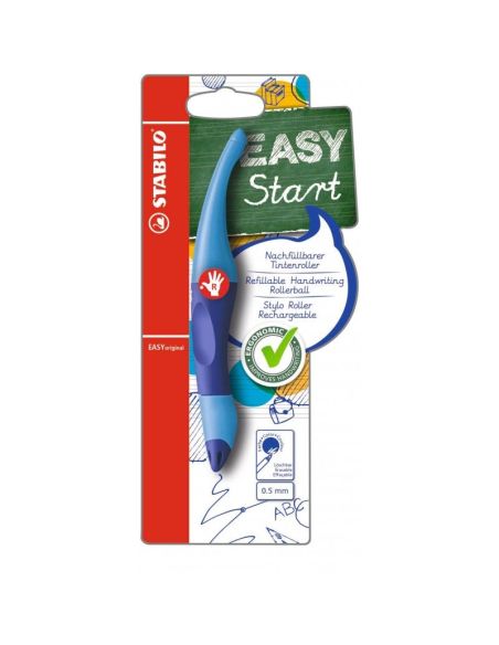 Rotulador Stabilo Easy Start Diestros 0.5 Azul