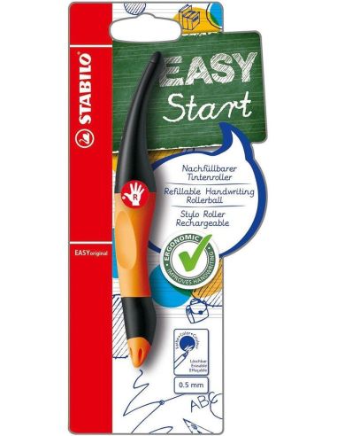 Rotulador Stabilo Easy Start Diestros 0.5 Naranja