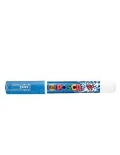 Posca Purpurina Azul