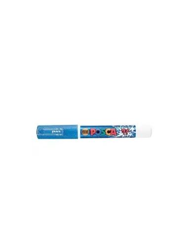 Posca Purpurina Azul