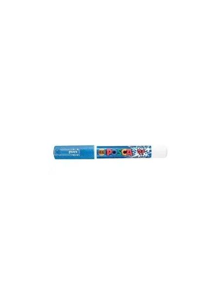 Posca Purpurina Azul