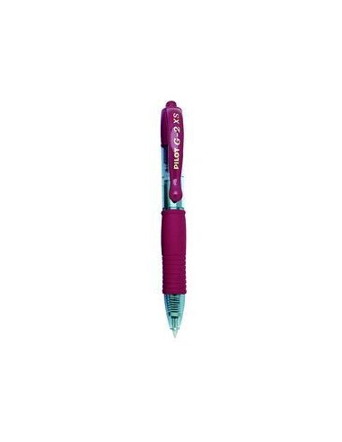 Boligrafo Morado Pilot G-2 Pixie Tinta