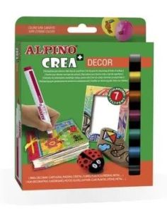 Rotuladores Pack 7 Unidades Alpino Crea + Decor