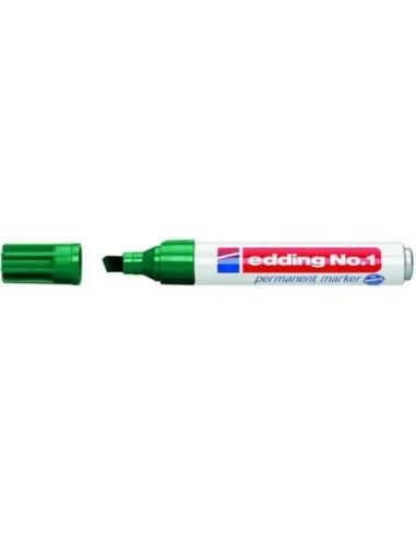 Rotulador Permanente Edding Nº1 Verde