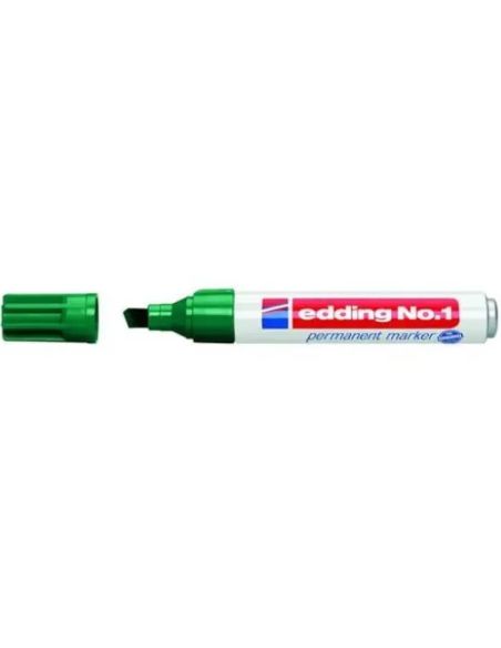 Rotulador Permanente Edding Nº1 Verde