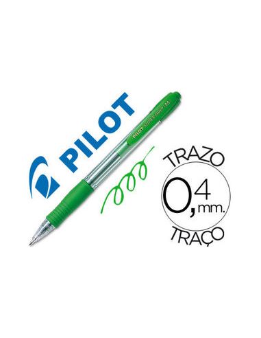 Boligrafo Verde Pilot Super Grip