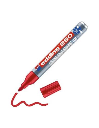 Rotulador Edding Pizarra 250 Rojo|Libreriasalesiana