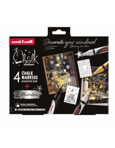 Marcadores Uni Chalk Set Scandinavian