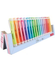 Estuche 18 Unidades Stabilo Fluorescente Swing Cool Pastel