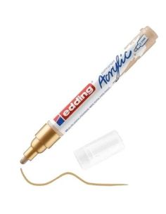 Marcador Acrilico Edding 5100 Trazo Medio 2-3 Mm Oro