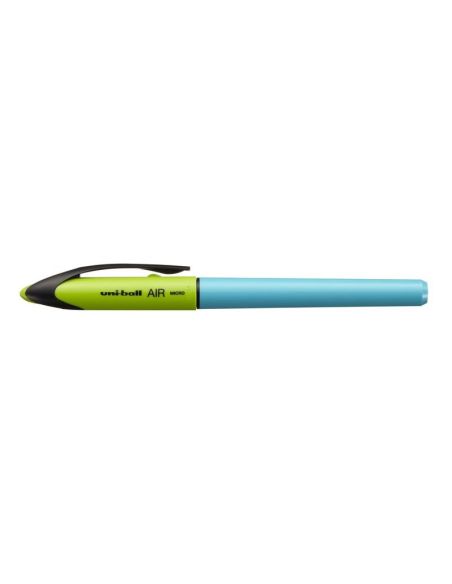 Boligrafo Azul Cielo Uni Ball Air Negro 0.5