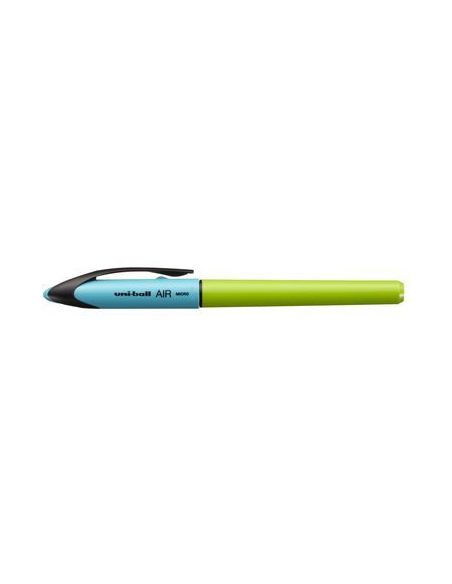 Boligrafo Verde Lima Uni Ball Air Negro 0.5