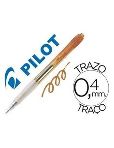 Boligrafo Naranja Pilot Super Grip Neon