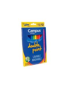 Rotuladores Doble Punta Campus College 12 Colores
