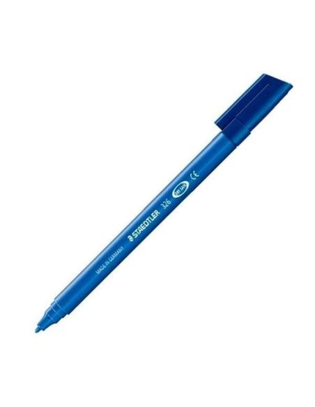 Rotulador Noris 326-Azul-Antisecado