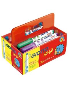 Rotulador Giotto Bebe Super Schoolpack De 36 Unidades