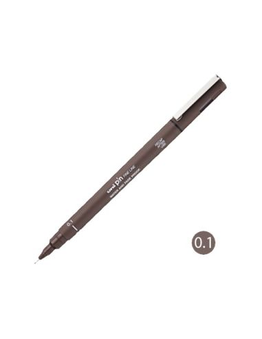 Rotulador Uni Pin Line Fine 01 (Sepia)