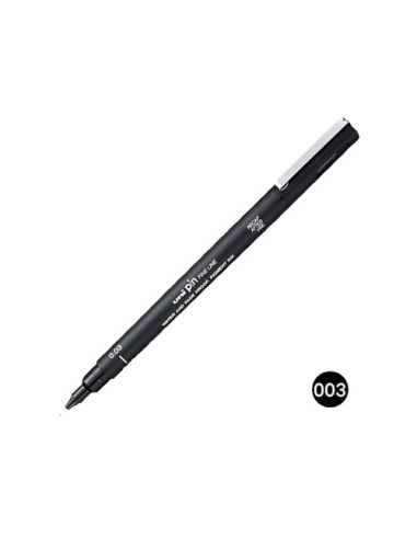 Rotulador Uni Pin Calibrado Pin003-200 Negro